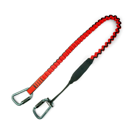 Bungee Tether Two Dual-Action Carabiners - 7kg / 15lb