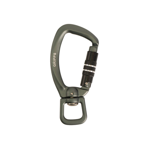 Dual-Action Swivel Carabiner - 7kg/15lbs