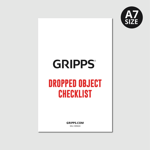 GRIPPS® Dropped Object Checklist