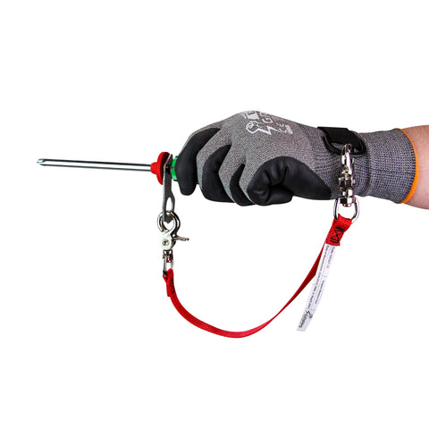 Webbing Wrist Tether Single-Action - 2.5kg / 5.5lb